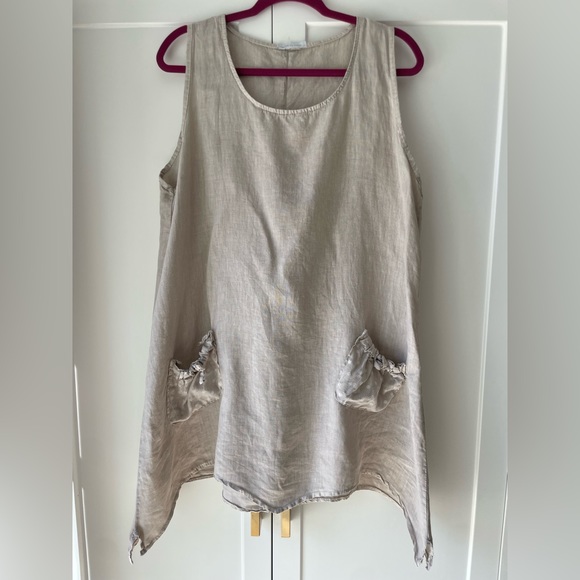 Linen top/dress - Picture 1 of 12